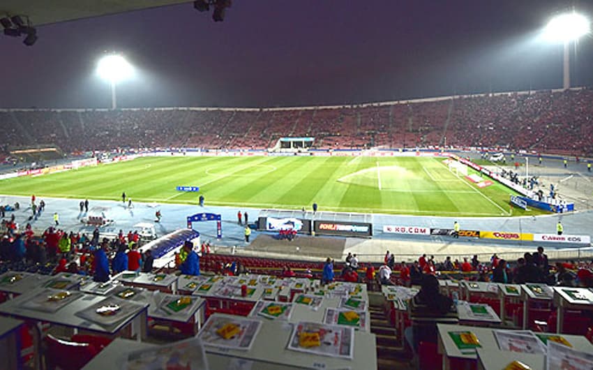HOME - Chile x Peru - Copa América - Estádio Nacional de Santiago (Foto: Martin Bernetti/AFP)