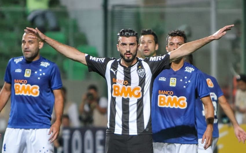 Dátolo foi fundamental na conquista da Copa do Brasil-2014, sobre o rival Cruzeiro (Foto: Divulgação/Atlético-MG)
