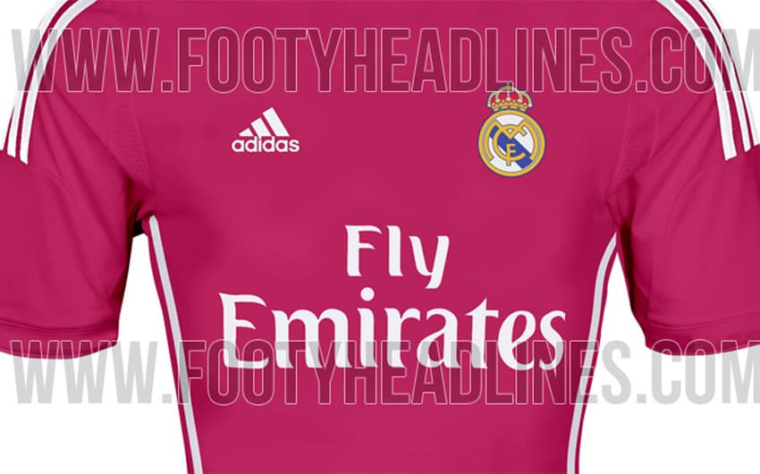 Camisa Rosa do Real Madrid (Foto: Reprodução)