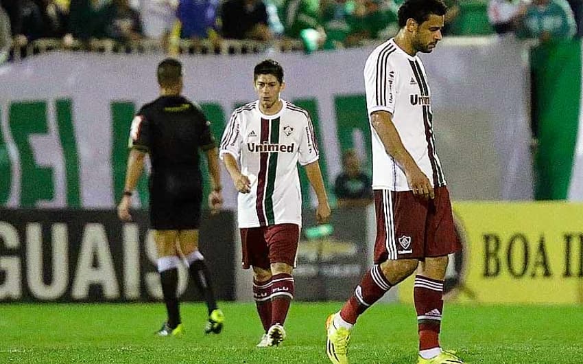 Fred e Conca - Chapecoense x Fluminense, Campeonato Brasileiro (Foto: Divulgação/Agência Photocamera)