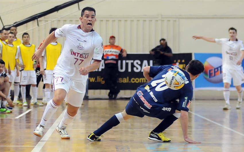Vinícius deixou o seu na decisão da Liga Futsal (Foto: Luciano Bergamaschi/CBFS)