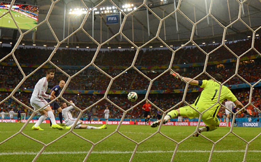 Espanha x Holanda - Robben (Foto: Damien Meyer/AFP)