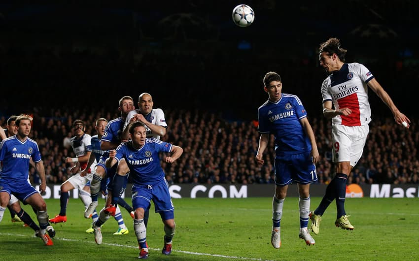 Chelsea X PSG (Foto: Adrian Dennis/ AFP)