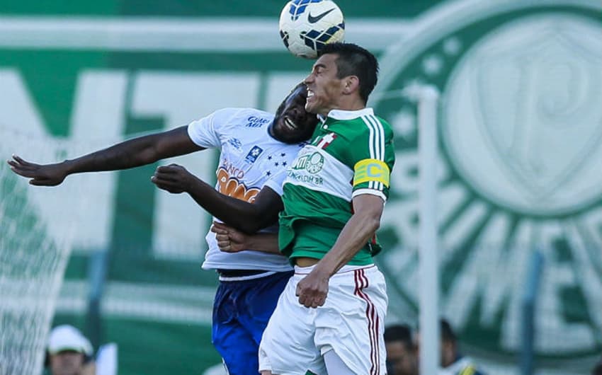 Manoel e Lúcio - Cruzeiro e Palmeiras (Foto: Marcello Zambrana/Light Press)