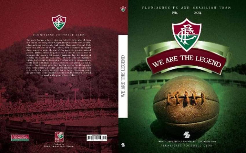 Livro 'Nós somos a história' é lançado em inglês com o título 'We are the legend' - Fluminense (Foto: Divulgação)