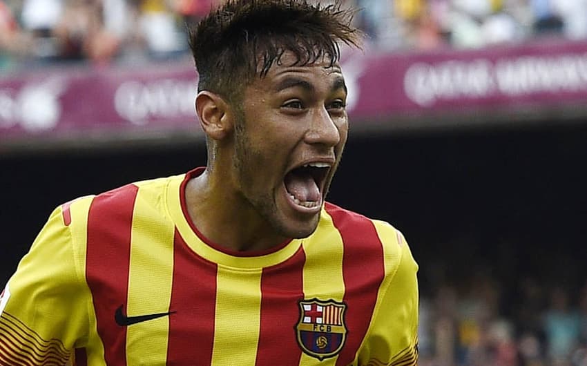 Neymar - Barcelona (Foto: Lluis Gene/AFP)