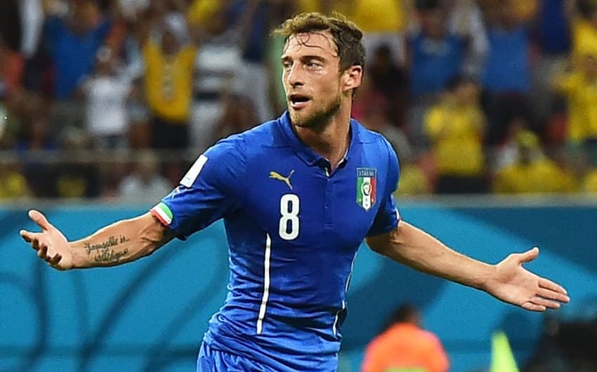 Inglaterra x Itália - Claudio Marchisio (Foto: Ben Stansall/AFP)