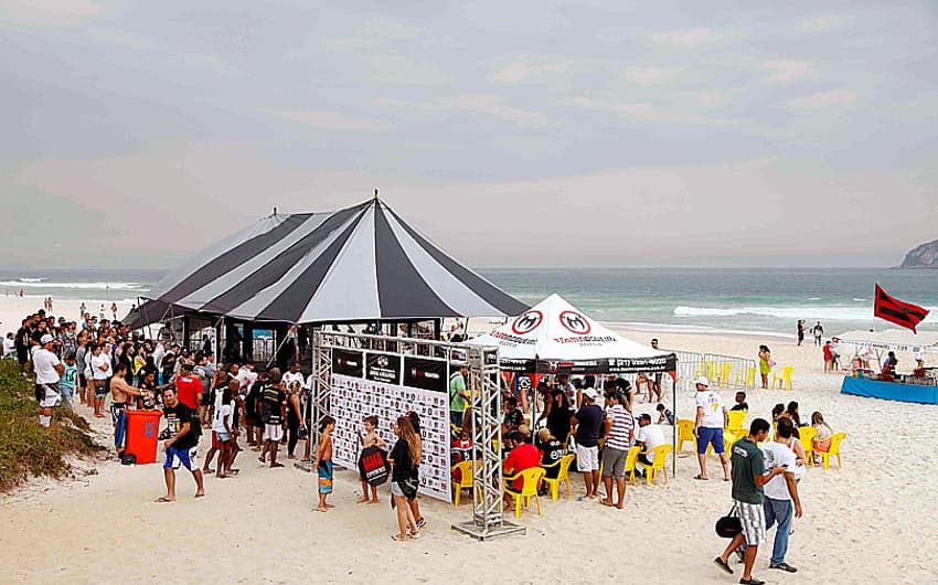 Minotauro promove evento de MMA e treinamento funcional na praia (Foto: Divulgação/ Fernando Azevedo)