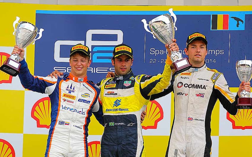 Felipe Nasr vence na GP2 pela 4ª vez no ano, agora em Spa na Bélgica. (Foto: Paolo Pellegrini)