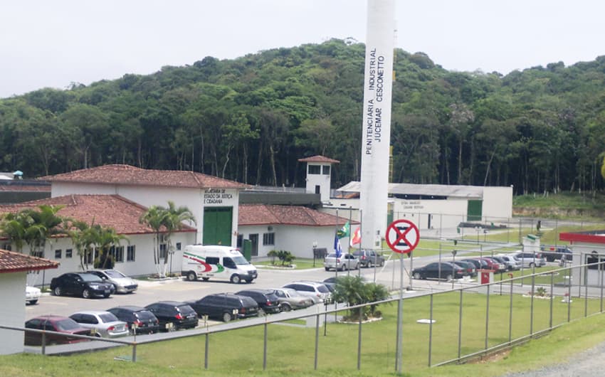 Presídio de Joinville (Foto: Rodrigo Ciantar)
