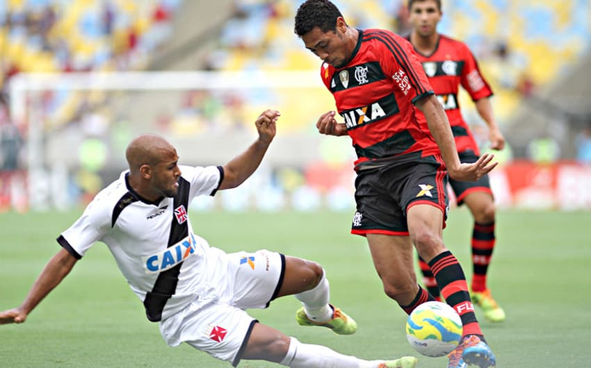 Durante o Campeonato Carioca 2014 em jogo Flamengo x Vasco (Foto: Bruno de Lima/ LANCE!Press)