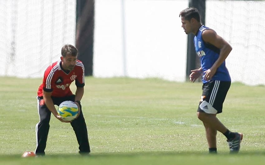 João Paulo - Treino do Flamengo (Foto: Bruno de Lima/ LANCE!Press)