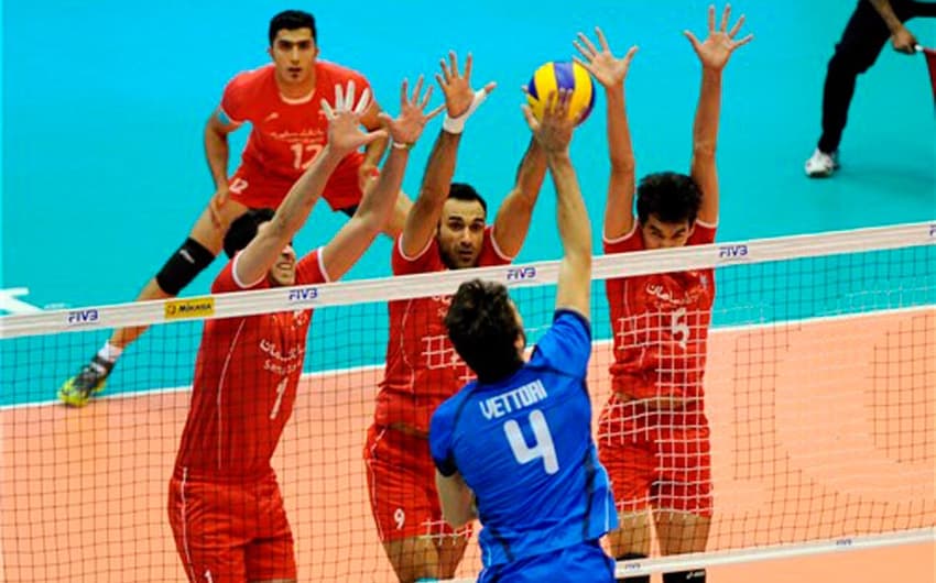 Irã x Itália - Liga Mundial de Vôlei (Foto: Divulgação/ FIVB)