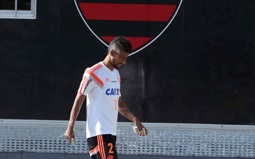 Leo Moura - Treino do Flamengo (Foto: Cleber Mendes/ LANCE!Press)