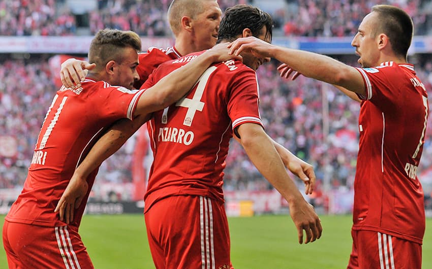 Bayern de Munique x TSG Hoffenheim (Foto: Guenter Schiffmann/AFP)