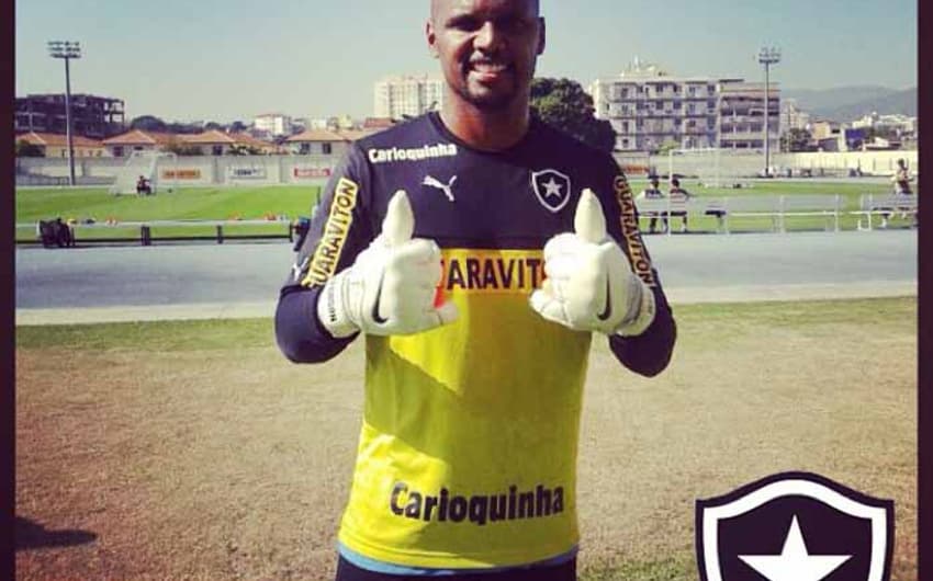 Jefferson volta ao Botafogo e faz primeiro treino (Foto: Reprodução/ Botafogo)