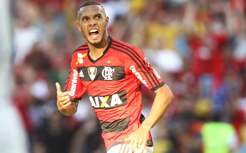 Gol do Paulinho - Flamengo x  Palmeiras (Foto: Paulo Sérgio/ LANCE!Press)