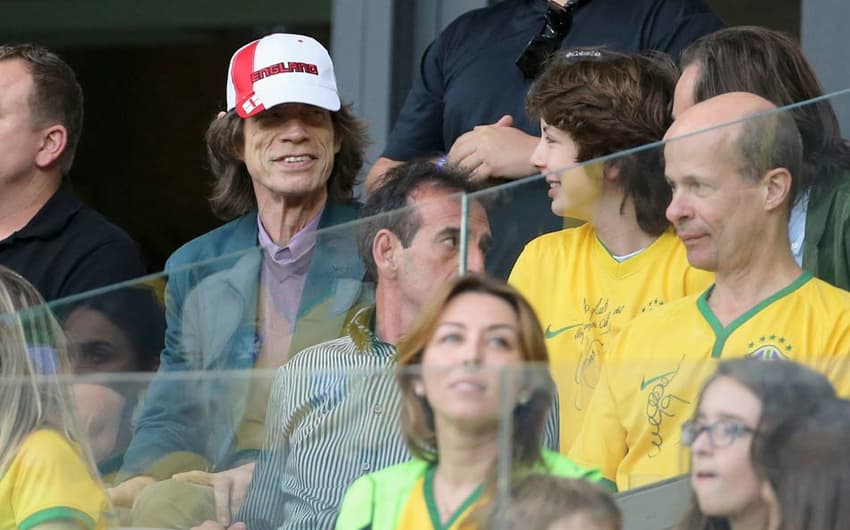 Mick Jagger no Mineirão (Foto: Jean Catuffe/Getty Images)