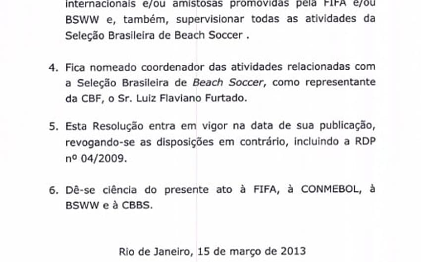 Confederação Brasileira de Futebol (Foto: Divulgação)