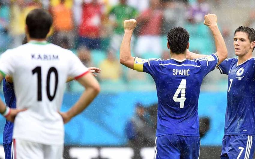 Copa do Mundo 2014 - Bósnia x Irã (Foto: AFP)