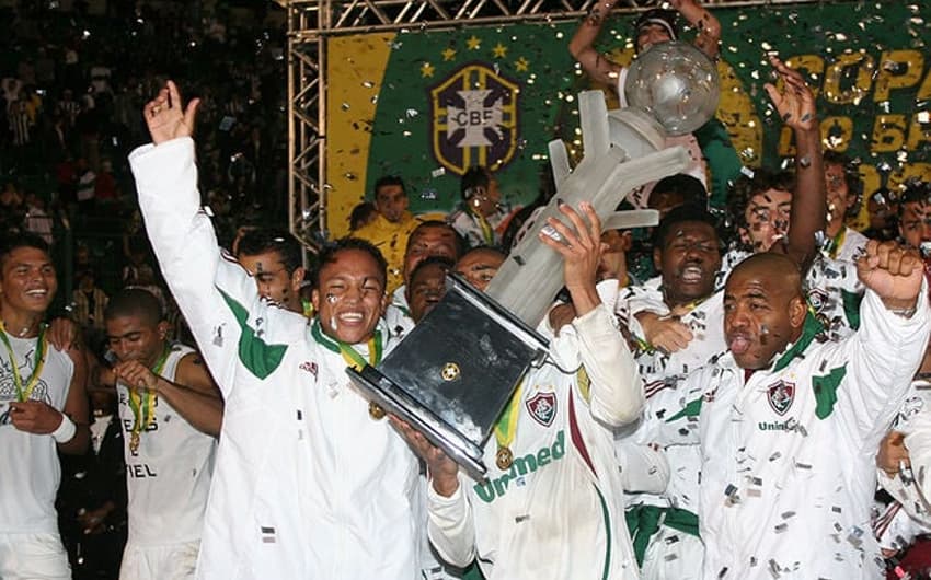 Fluminense conquista Copa do Brasil de 2007 (Foto: Ricardo Cassiano/Lancepress)