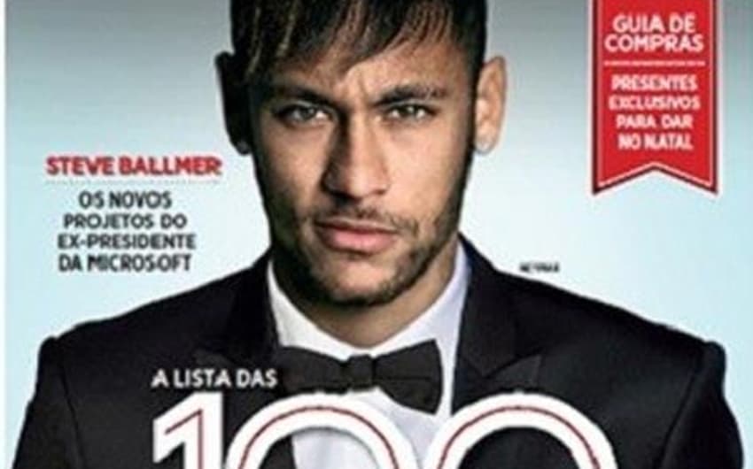 Neymar é capa da edição brasileira da ''Forbes'' (Foto: Reprodução)