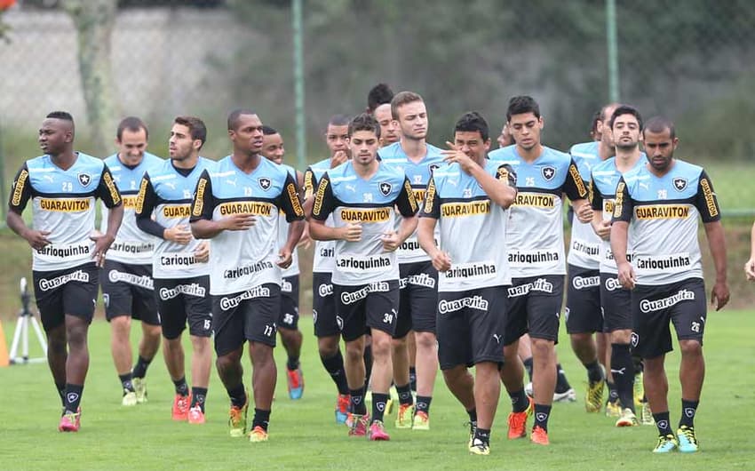 Treino do Botafogo - Cefan (Foto: Paulo Sergio/LANCE!Press)