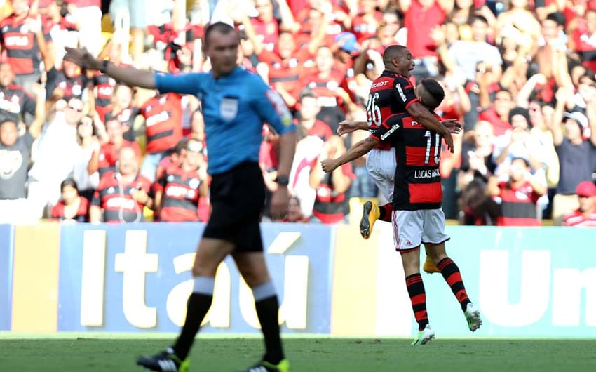 Flamengo x Coritiba - Gol (Foto: Cleber Mendes/LANCE!Press)