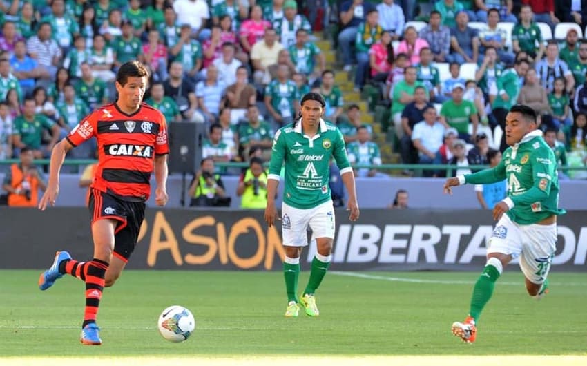 León x Flamengo (Foto: Alexandre Vidal/Fla Imagem)