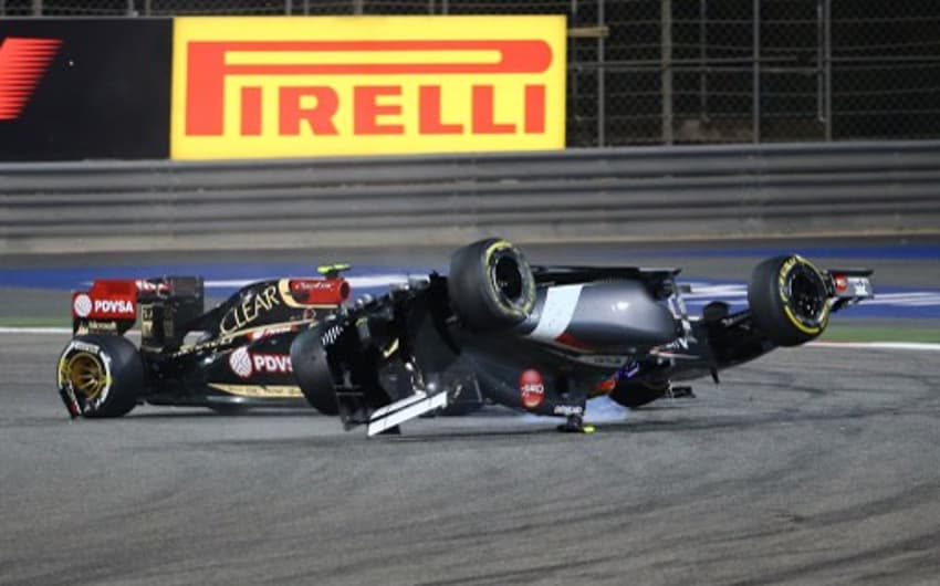 Atropelo de Maldonado em Gutierrez chamou a atenção no Bahrein (Marwan Naamani/AFP)