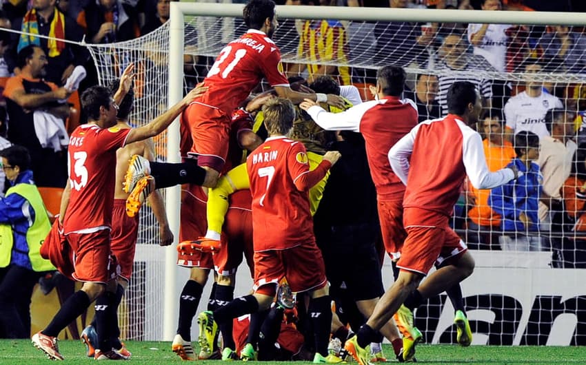 Sevilla x Valencia (Foto: Jose Jordan/AFP)