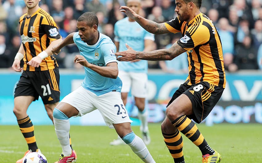 Hull x Manchester City (Foto: Lindsey Parnaby/AFP)