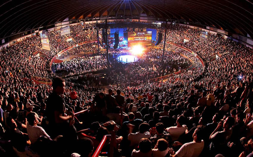 Público lotou o ginásio Mineirinho para a primeira edição do UFC em BH (Foto: Divulgação/ UFC)