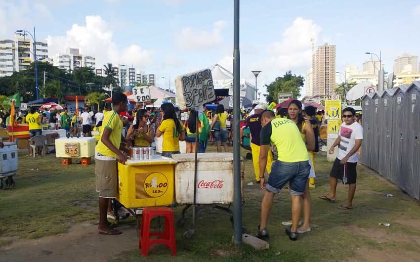 Copa do Mundo em Salvador (Foto: Leo Burlá)