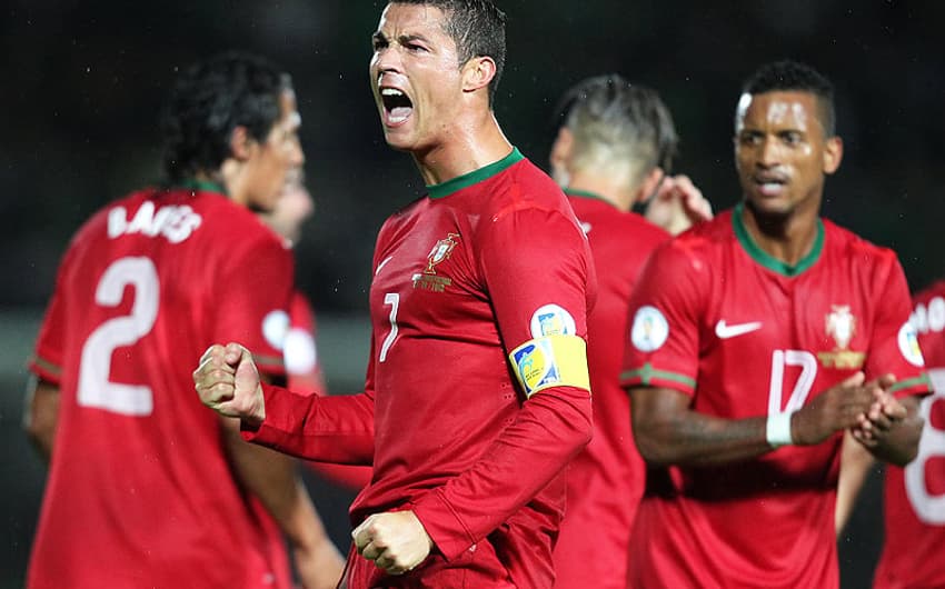 Portugal x Irlanda - Cristiano Ronaldo (Foto: Peter Muhly/ AFP)