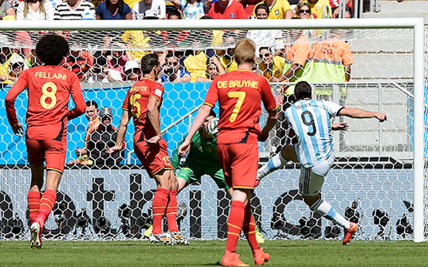 Home - Argentina x Bélgica (Foto: Juan Mabromata/AFP)