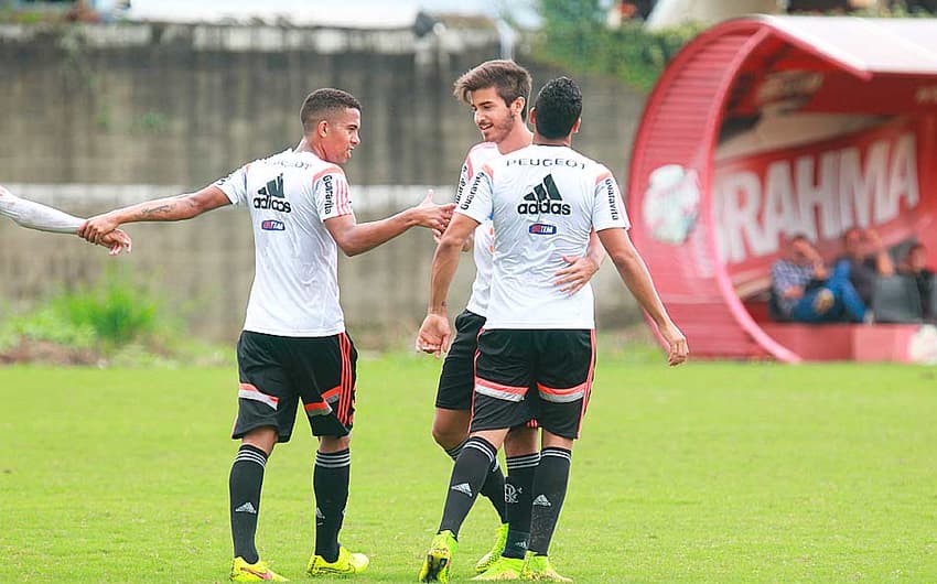 Jogo-treino entre Flamengo x Nova Iguaçu (Foto: ilvan de Souza / Flamengo)