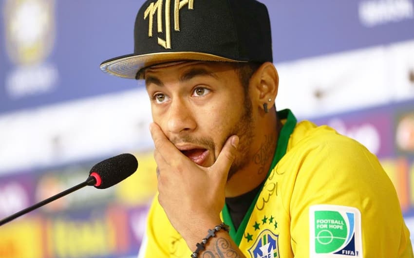 Coletiva de Imprensa com Neymar (Foto: Cleber Mendes/LANCE!Press)