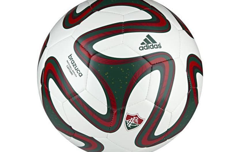 Bola da Copa do Mundo de 2014 ganha versão do Fluminense (Foto: Reprodução)