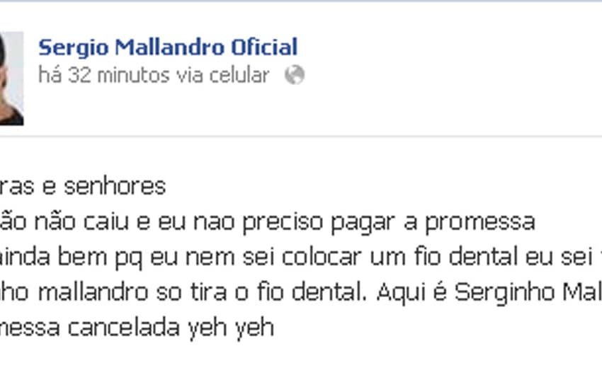 Mallandro (Foto: Divulgação/ Facebook)