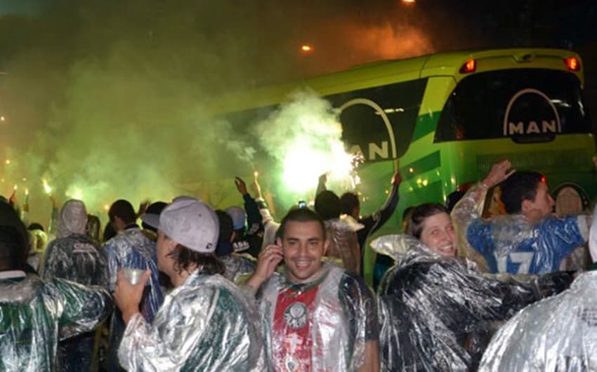 Torcida do Palmeiras (Foto: Lance!)