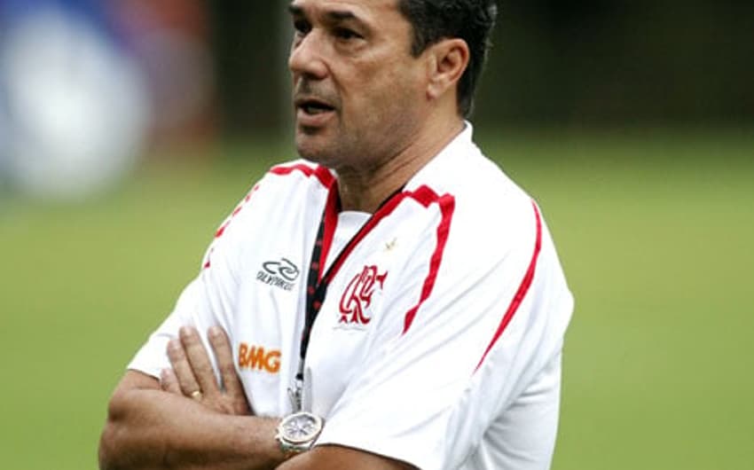 Luxemburgo, técnico do Flamengo (Foto: Gilvan de Souza)