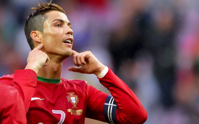 Croácia  x Portugal - Cristiano Ronaldo (Foto: Fabrice Coffrine/ AFP)