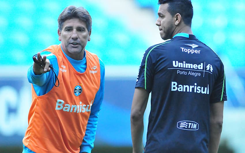Renato Gaúcho - Treino do Grêmio (Foto: Ricardo Rímoli/ LANCE!Press)