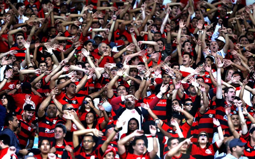 Torcida do Flamengo no Maracanã - Flamengo x Botafogo (Foto: Cléber Mendes/LANCE!Press)