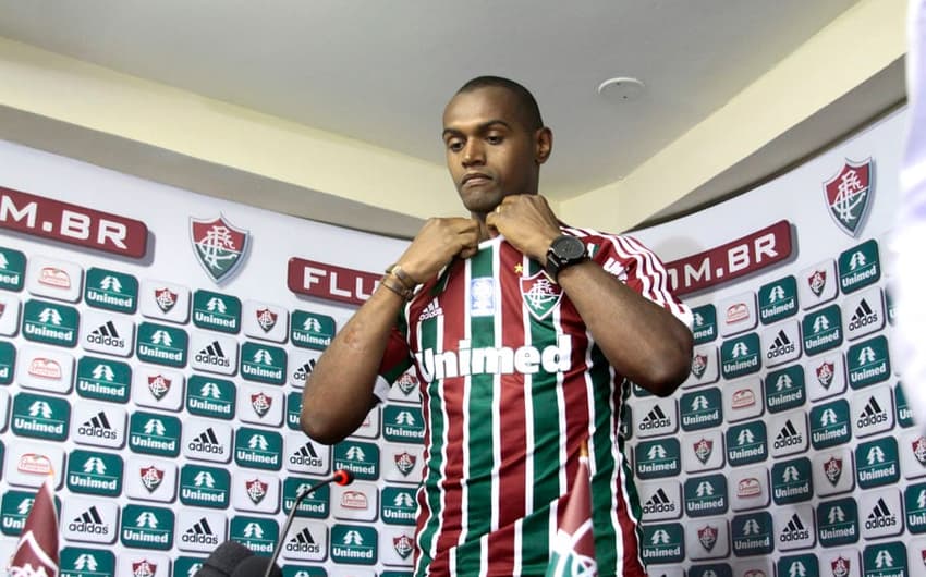 Apresentação Marcelinho no Fluminense (Foto: Alvaro Rosa/LANCE!Press)
