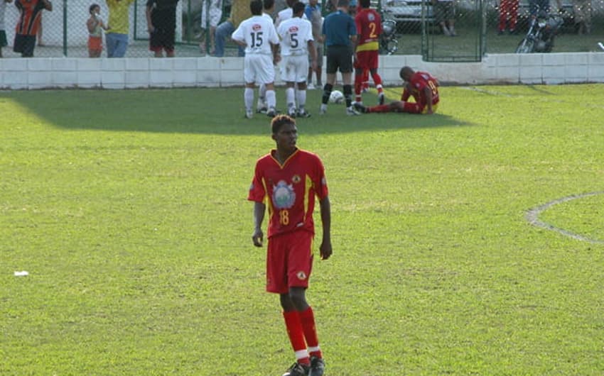 Maicosuel no Atlético Sorocaba (Foto: Divulgação)