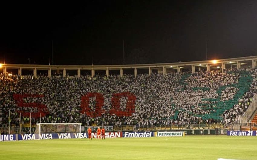 Homenagem da torcida do Palmeiras para Marcos - Mosaico (Foto: Tom Dib)