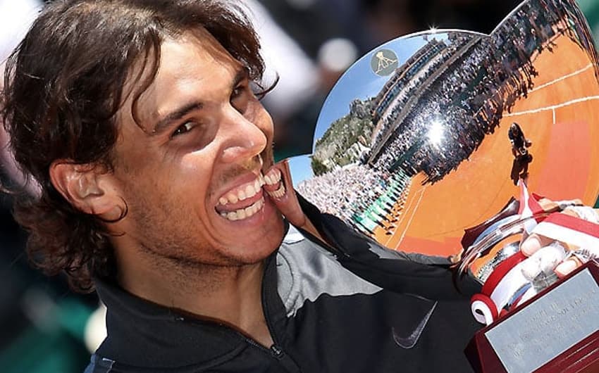 Rafael Nadal campeão do Masters de Monte Carlo (Foto: Sebastien Nogier/AFP)