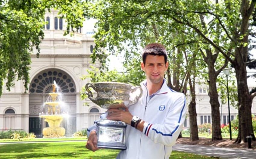 Australian Open - Novak Djokovic (Foto: David Crosling/EFE)